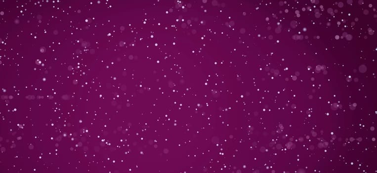 lights circles stars banner map