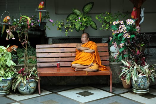 The architecture of Wat Phra That Doi Suthep Temple in Chiang Mai in northern Thailand.
