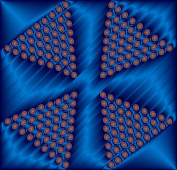 small abstract colored pattern with fine structure
