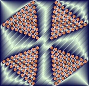 small abstract colored pattern with fine structure