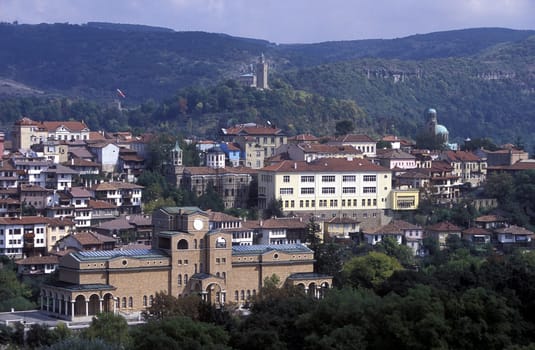 the city of Veliko Tarnovo in the north of Bulgaria in east Europe.