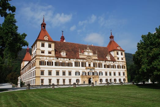 Top ten Graz Park Castle Opening Hours Entrance Fees Eggenberg Unesco World Heritage Site Landmark Sightseeing Guided Tours Eggenberger Allee Museum Austria Baroque Palace Complex