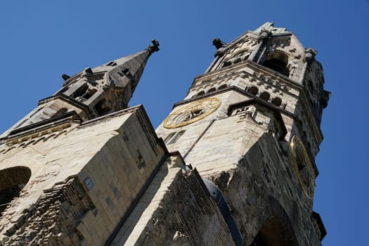 Memorial Church at Breitscheidplatz in Berlin