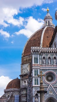 The Basilica di Santa Maria del Fiore  in Florence, Italy