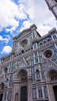 The Basilica di Santa Maria del Fiore  in Florence, Italy