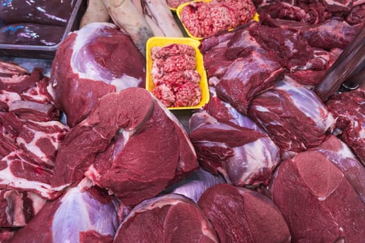 Raw fresh meat