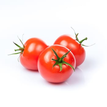 Tomato isolated on white
