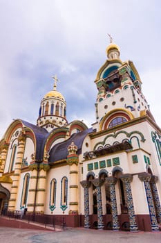 Sochi, Russia - MAY 14, 2016: SSt. Prince Vladimir Cathedral in Sochi, Russia