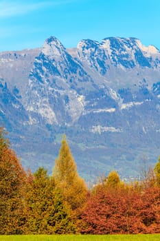 mountain autumn landscape. Colorful autumn landscape.  mountains landscape