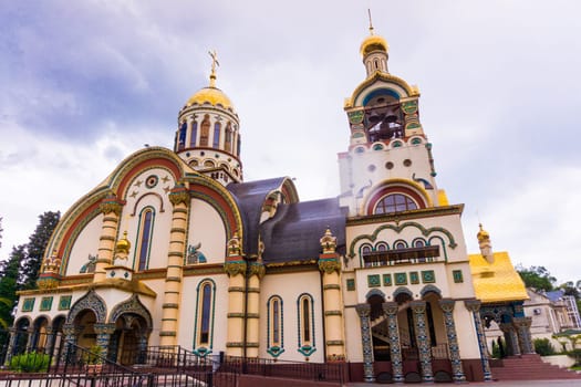 Sochi, Russia - MAY 14, 2016: SSt. Prince Vladimir Cathedral in Sochi, Russia
