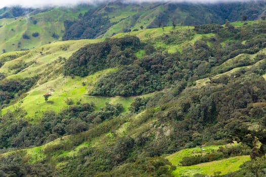 Rugged landscape in Quindio department near Salento, Colombia