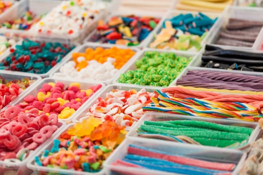 colorful candies  background. colorful fruit bonbon. jelly candies
