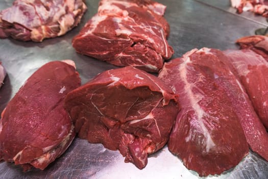 Raw fresh meat