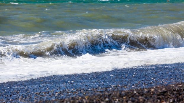 Background waves of the sea.  Beautiful waves