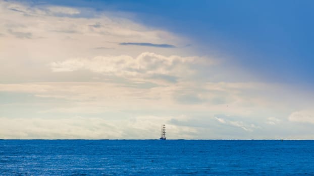 ship at sea