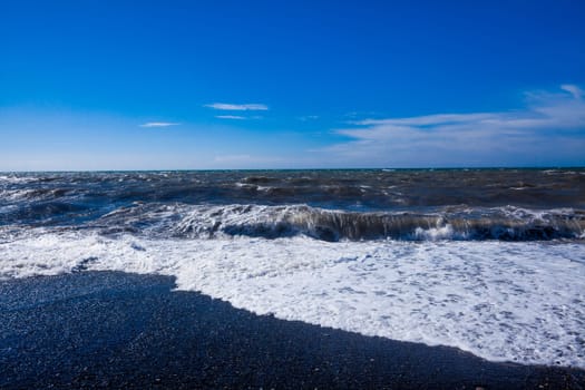 Background waves of the sea.  Beautiful waves