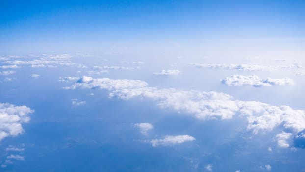 beautiful cloud.  clouds from airplane window