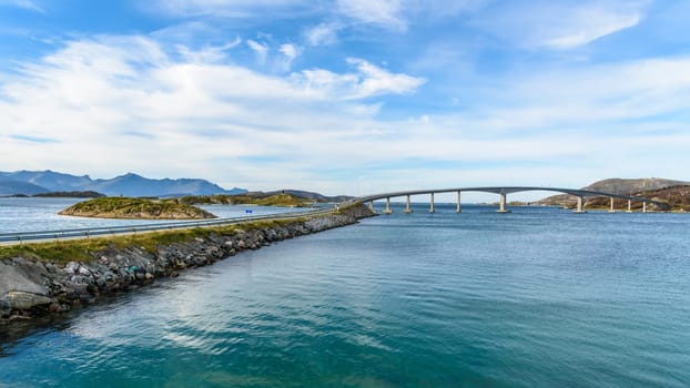Bridge to the Sommaroy island, Tromso, Norway, Scandinavia