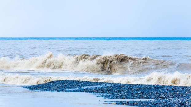 stormy waves