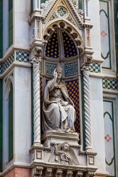 The Basilica di Santa Maria del Fiore  in Florence, Italy