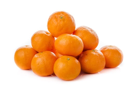 clementine  isolated.  mandarin.  orange. tangerine