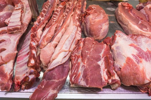 Raw fresh meat