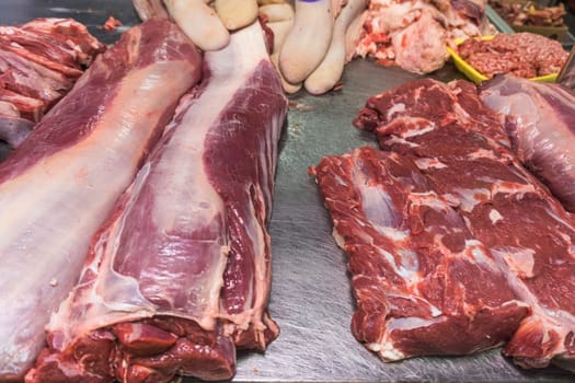 Raw meat