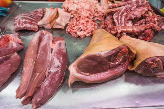 Raw fresh meat