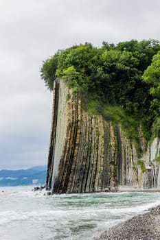 Rock Kiseleva, natural landmark, Tuapse, Russia