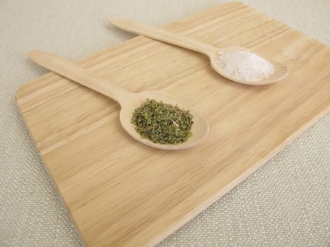 Replace salt with herbs