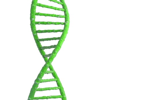 Genetic code DNA molecule structure. 3d render
