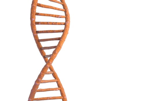 Genetic code DNA molecule structure. 3d render