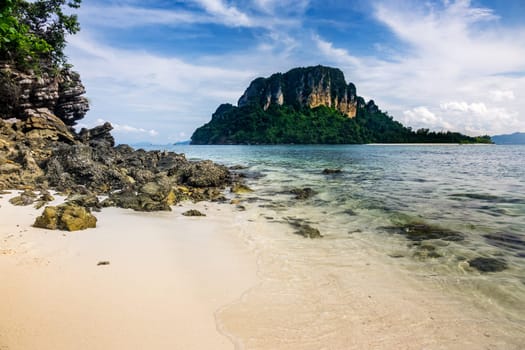 Island near Krabi,Thailand,tropical beach on Tup Island