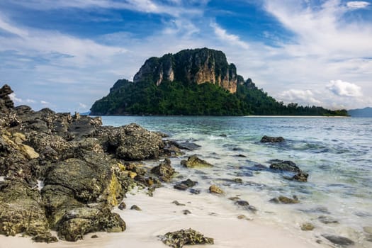 Island near Krabi,Thailand,tropical beach on Tup Island