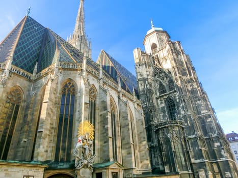 St. Stephan Cathedral in Vienna in Austria