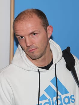 Boxing trainer Jürgen Brähmer (Team Sauerland) at the WBA Super Middleweight World Championship fight Tyron Zeuge against Giovanni De Carolis on 05.11.2016 in the MBS-Arena Potsdam