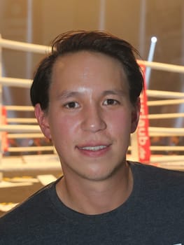 Matthias Hafemann ( Culcha Candela) at the WBA Super Middleweight World Championship fight Tyron Zeuge against Giovanni De Carolis on 05.11.2016 in the MBS-Arena Potsdam