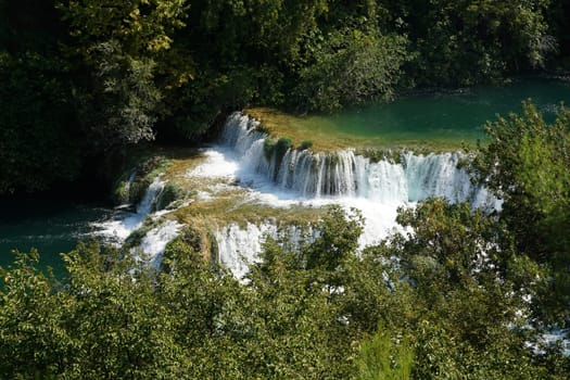 Krka Waterfalls in Croatia