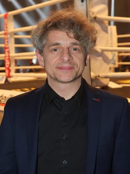 Comedian and actor Volker - Zack - Michalowski at the WBA Super Middleweight World Championship fight Tyron Witness against Giovanni De Carolis on 05.11.2016 in the MBS-Arena Potsdam