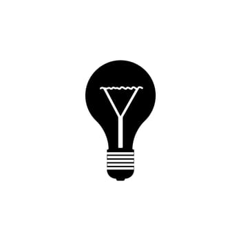 Lamp line icon on white background. Vector illustration.