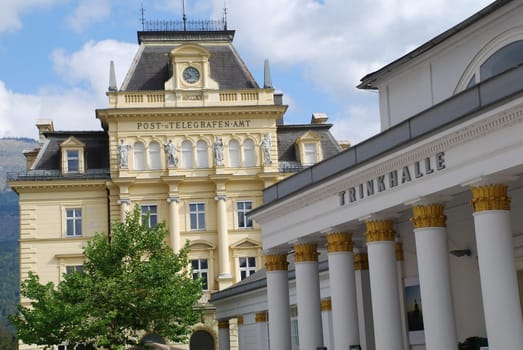 Trinkhalle Bad Ischl Österreich Austria Salzkammergut Gründerzeit Kaiserstadt Kaiser Franz Joseph Kaiserin Sisi Tourismusverband Veranstaltungen Post Telegrafen Amt Theaterhaus Kongresshaus