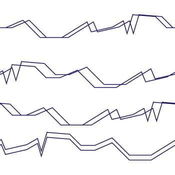 Seamless horizontal lines pattern in black and green colors. Good for textile, package or other decoration.