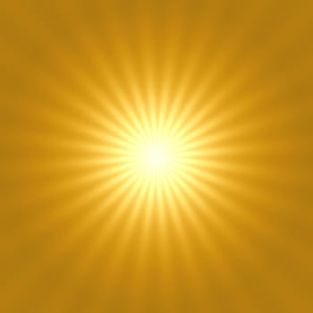 a shiny golden star for christmas decoration