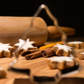 christmas tree, baking cookies on christmas