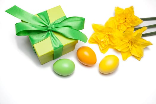 easter present and dekoration (isolated)