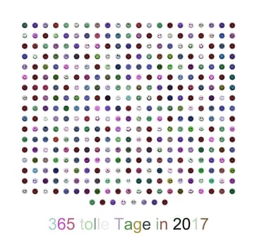 greeting card 365 smileys text colorful graphics