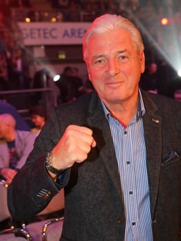 Footballer Wolfgang -PAULE- Seguin (1.FC Magdeburg) Guest of Honour at the SES Box Gala on 12.11.2016 in the GETEC Arena Magdeburg