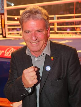 Footballer Martin - HOFFI- Hoffmann ( 1.FC Magdeburg) Guest of Honour at the SES Box Gala on 12.11.2016 in the GETEC Arena Magdeburg