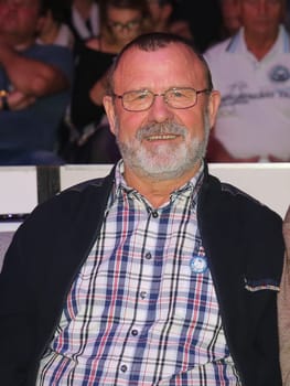 Olympic Champion in Handball 1980 Ernst Gerlach (GDR - SC Magdeburg) Guest of Honour at the SES Boxing Gala on 12.11.2016 in the GETEC Arena Magdeburg