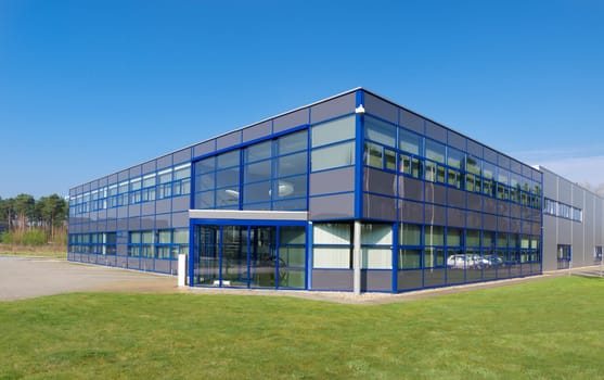 exterior of a modern office building